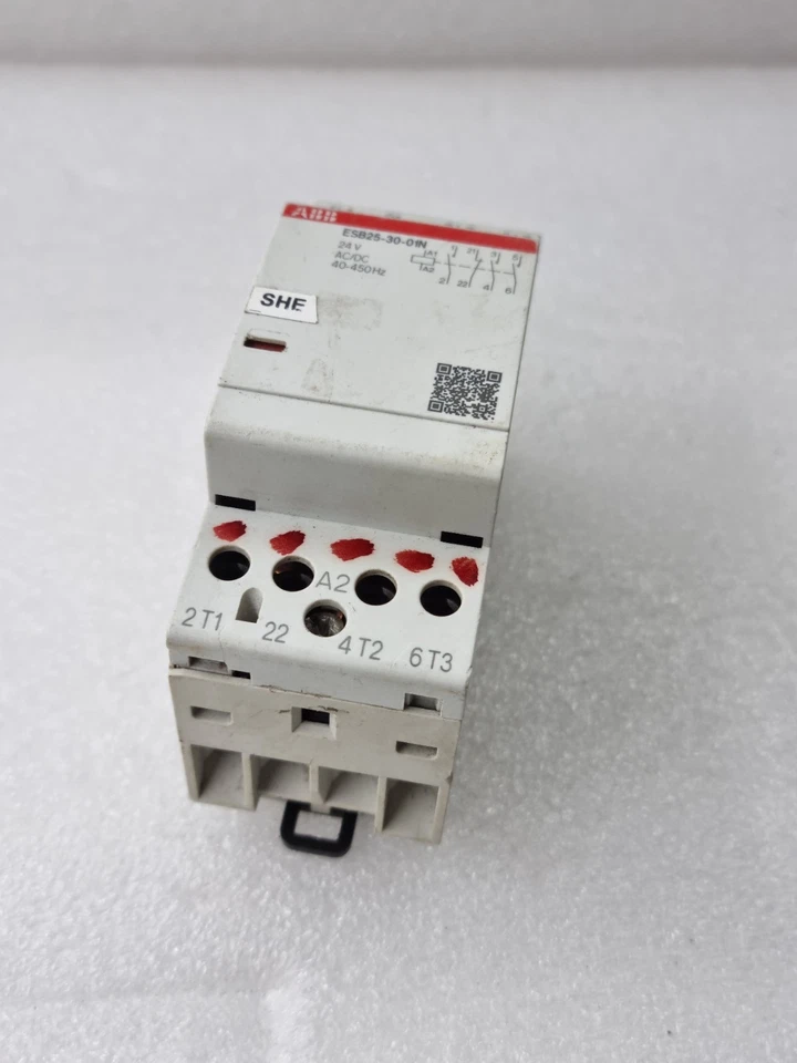 ABB ESB25-30-01N Contactor 24V | Industrial Control Relay Module ESB25-30-01N